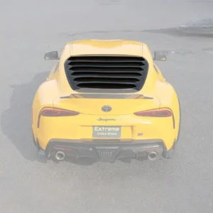 2020-Up Toyota GR Supra Rear Window Louver - Matte Black