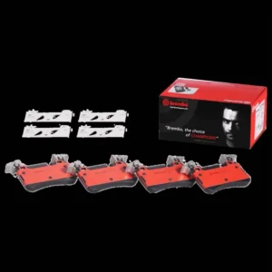 Brembo Brakes Premium NAO Ceramic Brake Pads for Mercedes-Benz C63, CLS63, E63, SL55, SL63, SL65