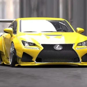Greddy Rocket Bunny Front Lip Aero Kit for Lexus RC-F 2015-2017 Fiber Reinforced Plastic