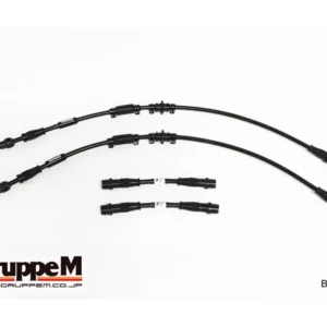 GruppeM Carbon Steel Fitting Brake Line System (Front & Rear) Volkswagen Polo | GTI / Blue GT 1.4L 2010-2014
