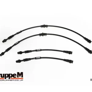 GruppeM Carbon Steel Fitting Brake Line System (Front & Rear) Volkswagen Scirocco (Late Model) 2.0L GTI 2010+