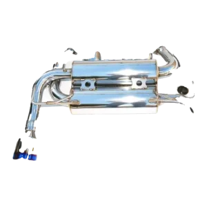 Invidia 09+ 370Z Gemini Rolled Titanium Tip Cat-back Exhaust - Nissan 370Z Z34