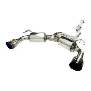 Invidia 2009+ Mitsubishi Evo X Dual N1 Titanium Tip Cat-back Exhaust - Mitsubishi Lancer Evolution VIII CT9A / Lancer Evolution IX CT9A / Lancer Evolution X CZ4A