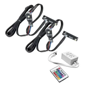 Oracle Lighting ColorSHIFT Lightning Bolt RGB+W Headlight DRL Upgrade Kit w/ Simple Controller Nissan GT-R 2015-2024