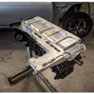 Powerhouse Racing Billet Dry Sump System A/C Package Billet Block Toyota 2JZ-GTE