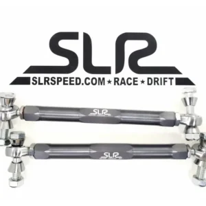 SLR Speed Solid Strut Mounted Adjustable Sway Links Pair BMW E46 M3
