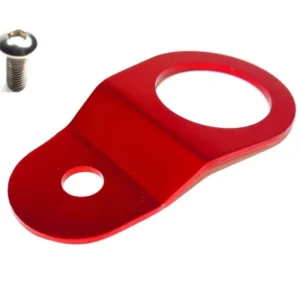 Torque Solution Red Radiator Mount Mitsubishi Evolution VII-IX 2001-2006