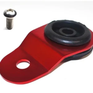 Torque Solution Red Radiator Mount w/ Insert Mitsubishi Evolution VII-IX 2001-2006