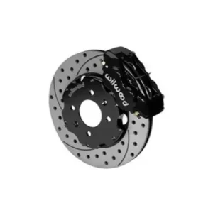 Wilwood ged Dynalite Big Brake Front Brake Kit Plain Face w/240mm Rotor - Black - Honda Civic | Acura Integra