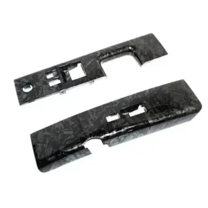 ZSPEC Design Forged Carbon Style LHD Interior Door Windiow Switch Finisher Set Nissan 350Z Z33 2006-2009