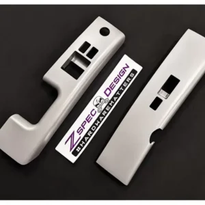 ZSPEC Design Left-Hand-Drive Grey Door Window Switch Finisher Set Nissan 350Z Z33 2006-2009